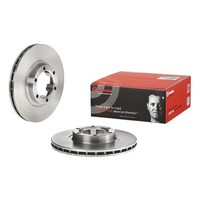 2X Brembo Bremsscheiben 258Mm InnenbelÜFtet Vorne Passend FÜR Mitsubishi Pajero