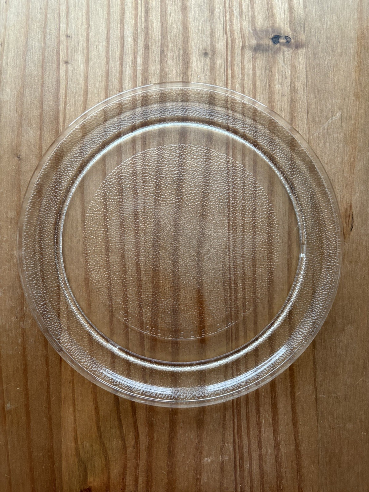 Universal microwave turntable glass | Smooth dish | 241mm 9.5” | 20ltr | Spares