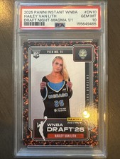 2025-26 Panini Instant WNBA - Draft Night Hailey Van Lith MAGMA 1/1