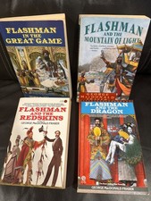 Partial Set Series Lot of 5 Flashman Papers George MacDonald Fraser books #8-12