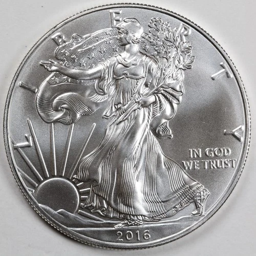2016 American Silver Eagle (BU) in a Capsule - PRISTINE - ORIGINAL OWNER!