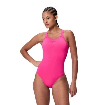 Speedo - Maillot de bain uni 1 pièce MEDALIST - Femme (GT55555) - Photo 1/4