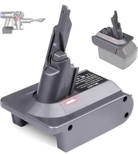Dyson V7 / V8 Battery Adapter For Milwaukee M18 18V Battery ( adapter Only)