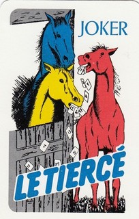 JOKER LETIERCE 1 single vintage playing cards