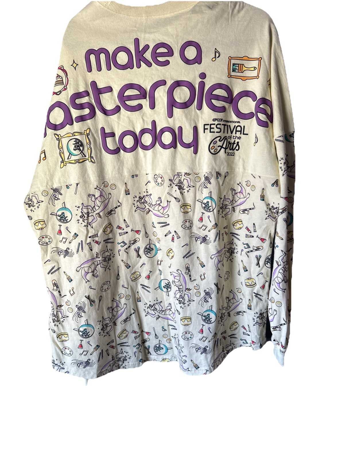 2022 Spirit Jersey x Disney Parks Epcot Festival Of The Arts Figment Shirt Xxl