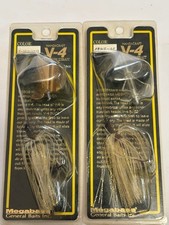 Fishing Lure Megabass Buzzbait Set V4 Buzz Gold Pearl Mica Rare
