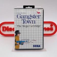 SMS Sega Master System GANGSTER TOWN: THE MEGA CARTRIDGE - NEW & Factory Sealed!
