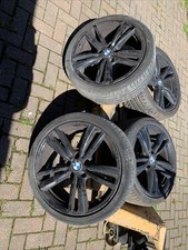 Genuine BMW 442M 19” Alloy Wheels 8” & 8.5” with tyres F30 F31 F32 F33 F36