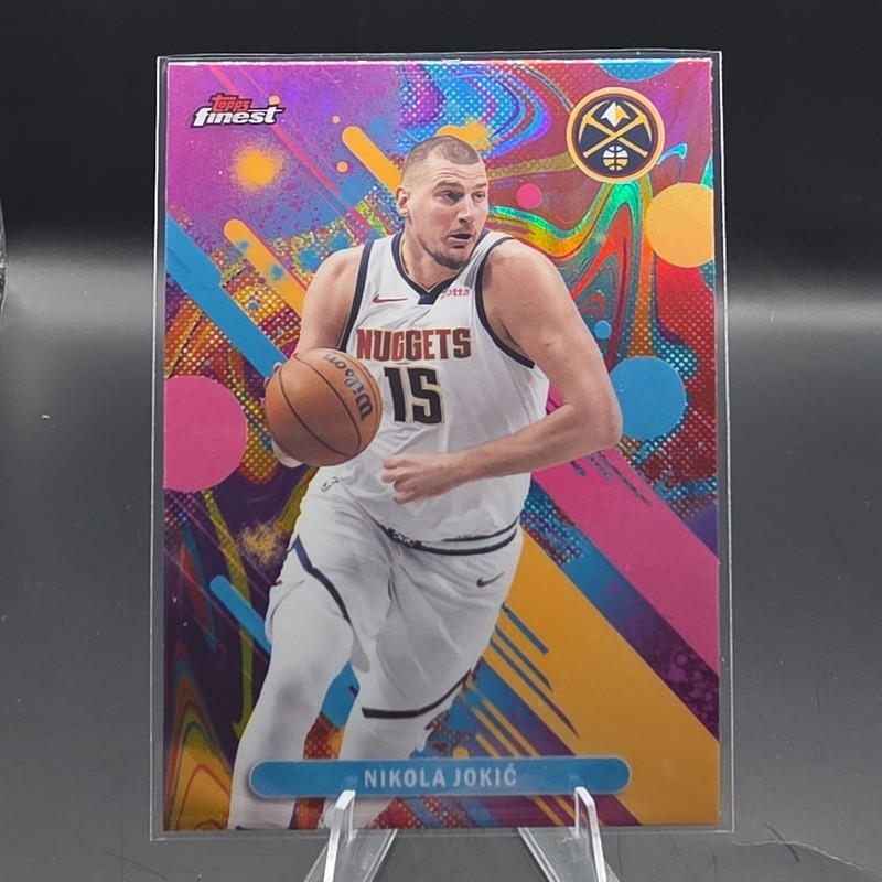 Topps Finest 2025-26 Nikola Jokić #60 Denver Nuggets Base Set