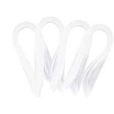 ODETOJOY White Quilling Paper Strips for Crafts Paper Quilling 3mm/5mm/7mm/10...
