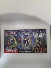 R. A. SALVATORE Chronicles of Ynis Aielle Trilogy Del Rey, 1 is 1st Print