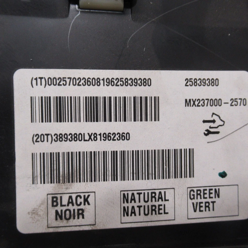 Cadillac SRX 2008 2009 unidad de control de temperatura de calefacción OEM Foto 3 de 4