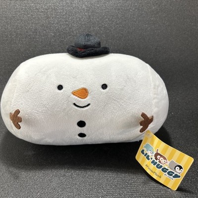 Lil  Huggy Snowman by Fiesta Plush Stuffed Cute 8  Unique Roll Shape