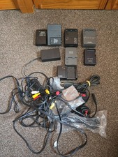 Joblot Battery Chargers and Leads for Cameras Various Models Untested