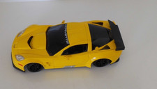 (GRC-6) BRAHA Chevrolet Yellow Corvette Car 1:24 Scale New / No Box. 7.5 inches