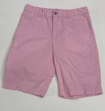 Polo by Ralph Lauren Boy's Pink Flat Front Chino Shorts Size 14