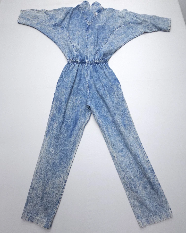 Mono Denim Vintage Colecciones PG Jengibre Bort Talla 6 EE. UU. Boho Burning Man Azteca Foto 2 de 4