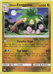 Alolan Exeggutor 115/181 Sun & Moon Team Up Reverse Holo