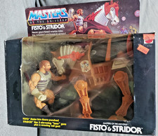 Masters of the Universe Fisto & Stridor Set/box Vintage He-Man 1983 Mattel MOTU