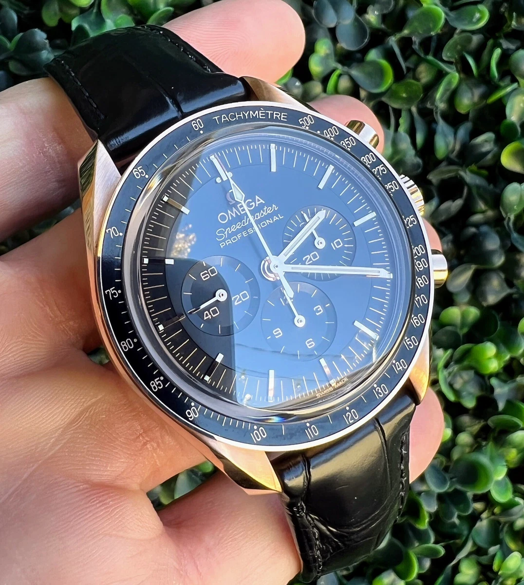 OMEGA Speedmaster Professional Moonwatch 18k Sedna Rose Gold  310.63.42.50.01.001