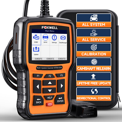 For BMW All system Bidirectional OBD2 Scanner Diagnostic Scan Tool TPMS Oil BMS