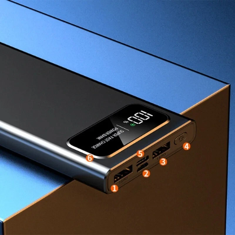 Banco de alimentación Xiaomi 200000mAh 120W carga súper rápida capacidad ultragrande Foto 3 de 4