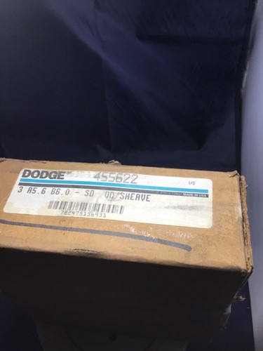 NEW DODGE 455622 SHEAVE 3 A 5.6 B6.0 NEW OLD STOCK - Picture 4 of 4