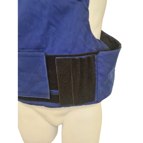 Mehler Vario Systems Coolmax Azul Real Puñalada Chaleco Cubierta Talla 5.1 PCSO Policía - Imagen 2 de 6