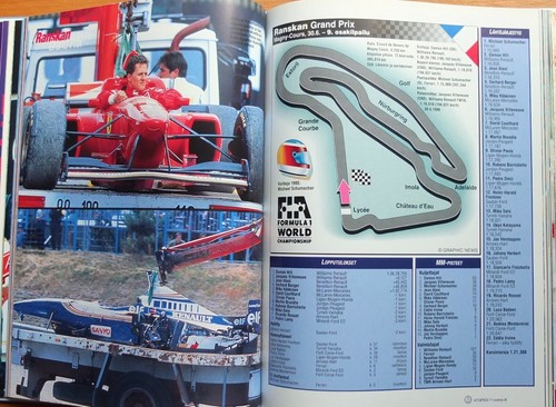 Formula 1 Yearbook for 1996, Tommi Mäkinen, Finland Album - Picture 8 of 12