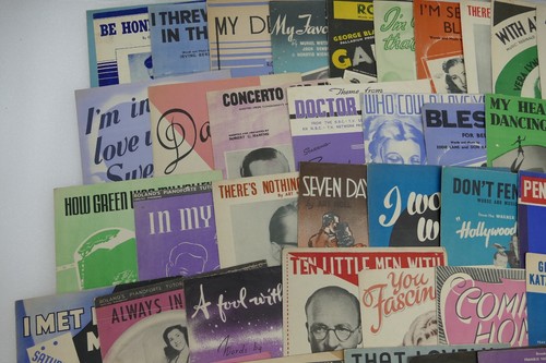 Vintage Sheet Music Large Booklets Early to Mid 1900's - Picture 6 of 6