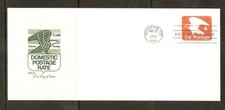 US SC # U580 "A"  Eagle FDC.  Armaster Cachet . # 10 Envelope