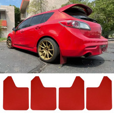Red Mud Flaps Mudflaps Mudguards Splash Guards For Mazdaspeed 3 Mazda 3 04-16 Red Mud Flaps Mudflaps Mudguards Splash Guards For Mazdaspeed 3 Mazda 3 04-16