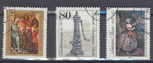 Germany (West Berlin) Stamps: 1982/85; Pictorials: SGB639/45.....701,704/10,712 - Picture 9 of 15