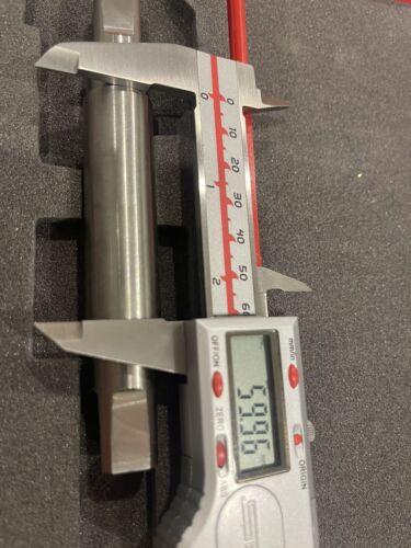 Titanium Bottom Bracket Spindle 73 X 127.5 Vintage Old New Stock Ti-6AL-4V - Picture 2 of 8