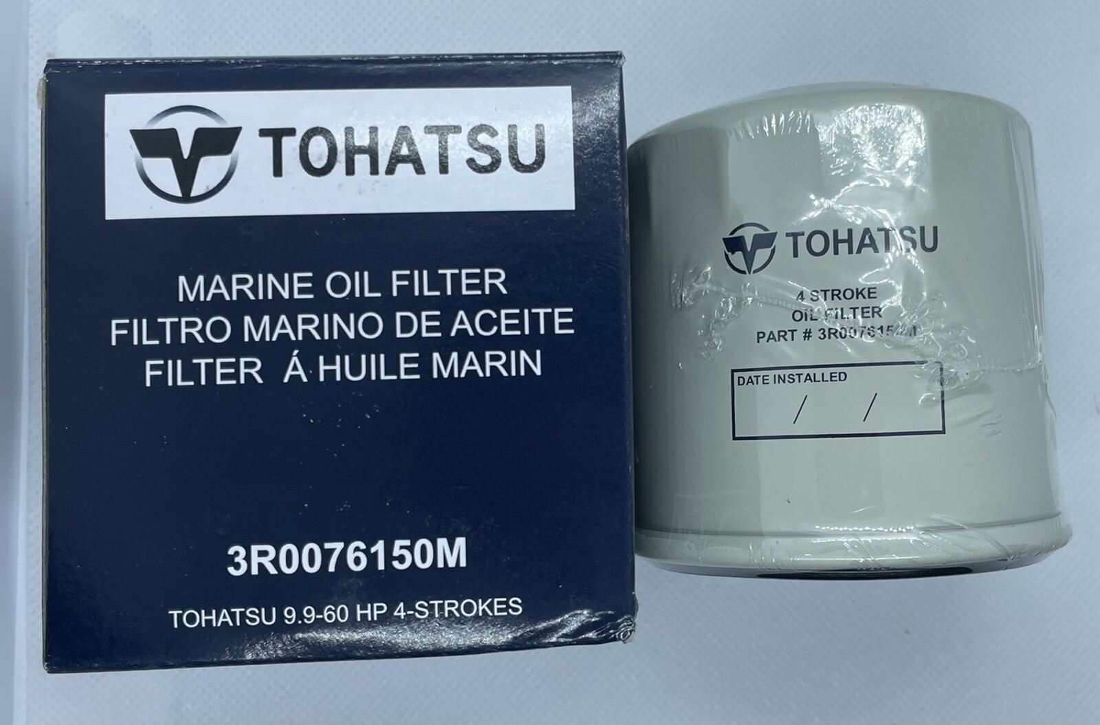 3R0076150M Tohatsu Oil Filter (9.9HP140HP) 3R0076150 eBay