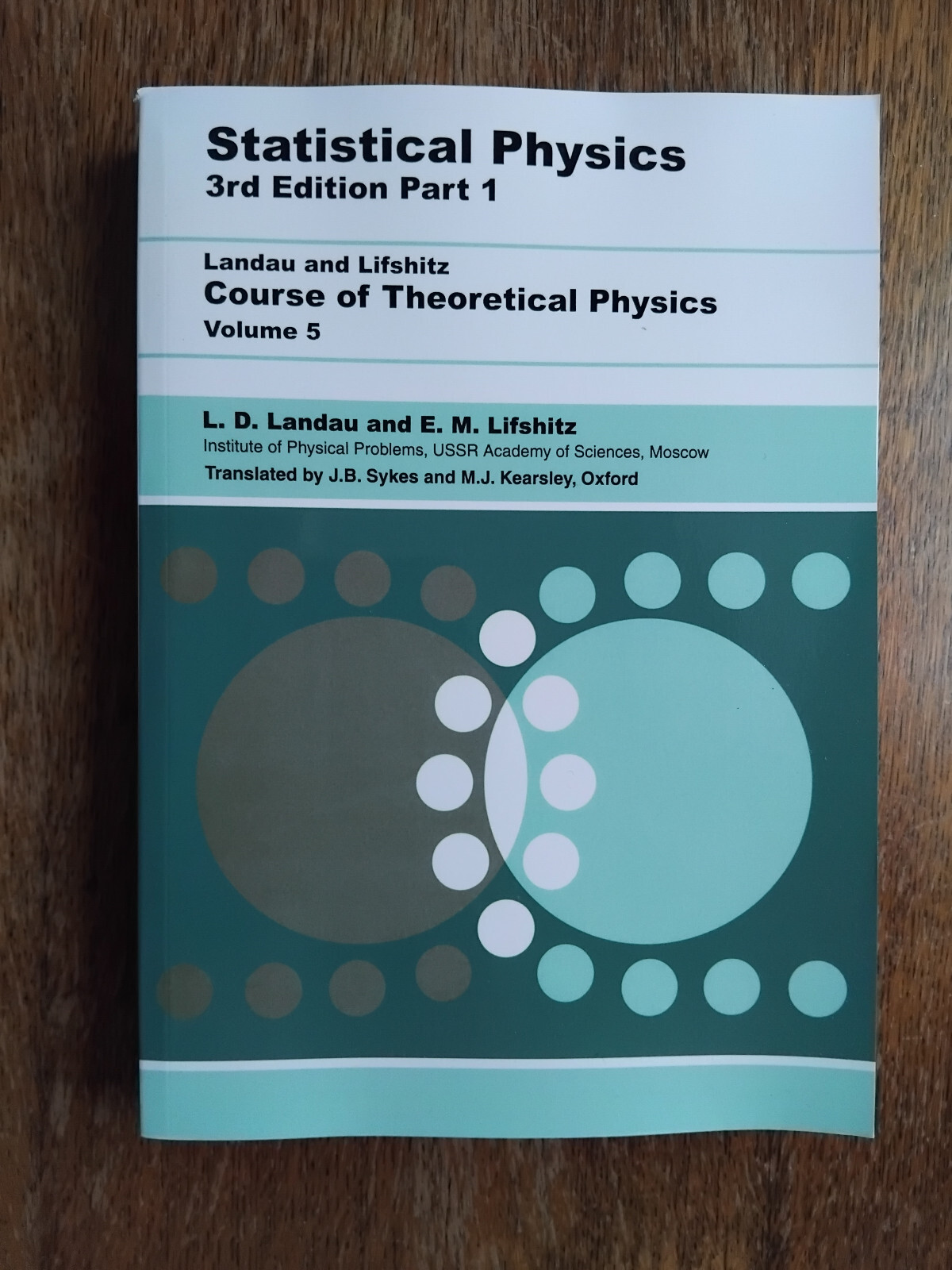 Statistical Physics - 3rd Edition Part 1 - Lifshitz/Landau - 9780750633727