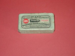 Vintage Remington Arms-Union Metallic Cartridge Co 32 S&W Two Piece Empty Box