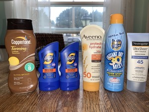 aveeno tanning lotion