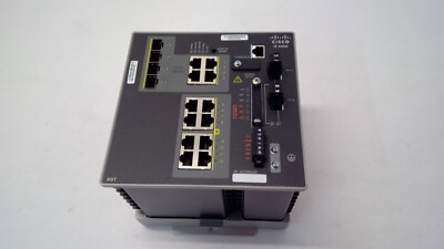 Cisco IE-4000-8GT4G-E Industrial Ethernet 4000 Switch USED