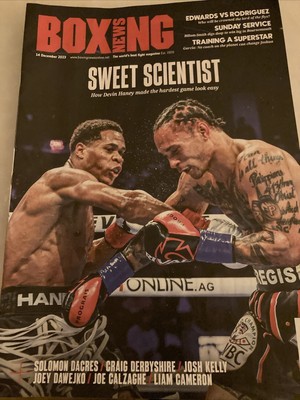 Boxing News Uk 14 December 2023 Devin Haney Chris Billam Smith Joe Calzaghe