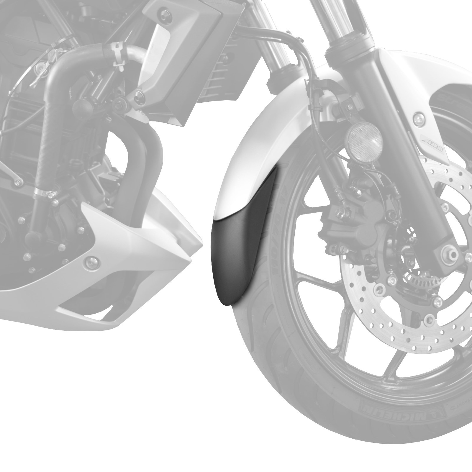 052316 Fenda Extenda for Yamaha MT-03 (2016 - 2019), YZF-R3 (2015 - 2018)