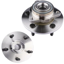 2 Front Wheel Bearing Hubs for 2002 2003 2004 2005-2008 Dodge Ram 1500 No ABS
