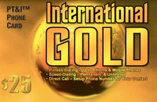 International Calling Card (Phone Card) $25 625 Minutes USA