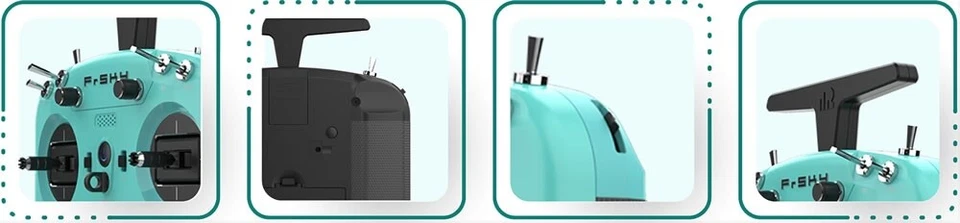 FrSky TWIN X14 2,4Ghz Schwarz, ohne Akku, ohne Ständerhalter, ohne - Bild 3 von 4