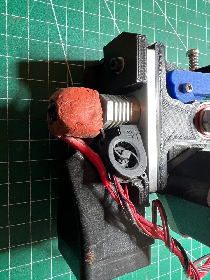 Extrusora Lulzbot Taz5 modificada para filamentos blandos.  Manta Hot End ENVÍO GRATUITO Foto 2 de 4