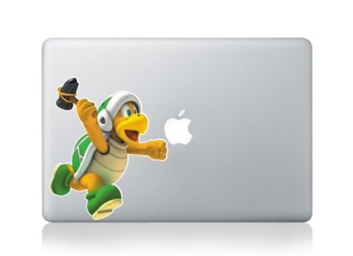 Super Mario Turtle Yosh Macbook Air/Pro/Retina 13"/15" laptop sticker - Zdjęcie 1 z 1