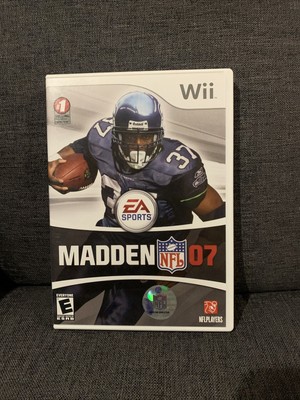 Madden NFL 07 Nintendo Wii 2006 CIB Complete Video Game Tested Football ...