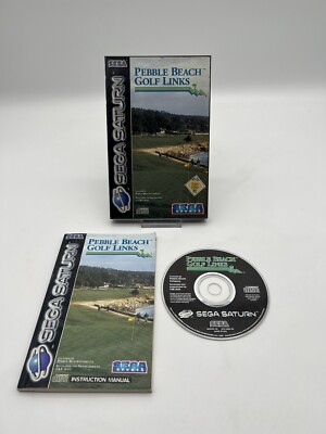 Pebble Beach Golf Links - Sega Saturn - OVP + Anleitung