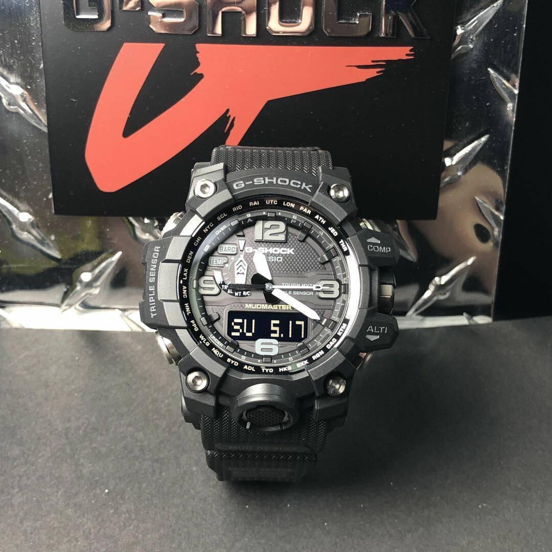 Casio GWG-1000-1A1 G-Shock Mudmaster Solar Triple Sensor Casio GWG-1000-1A1 G-Shock Mudmaster Solar Triple Sensor