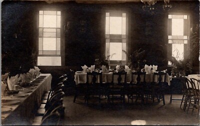 Postcard CO Brush, Colorado?; Eben Ezer Sanitarium?  RPPC Real Photo Cs